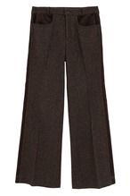 CLANE CORDUROY PANEL MELANGE PANTS