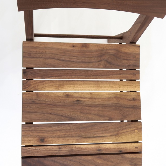 ★セール価格★ダイニングチェア【木製椅子】天然木 天然無垢ウォールナット材 スツール 日本の職人造り