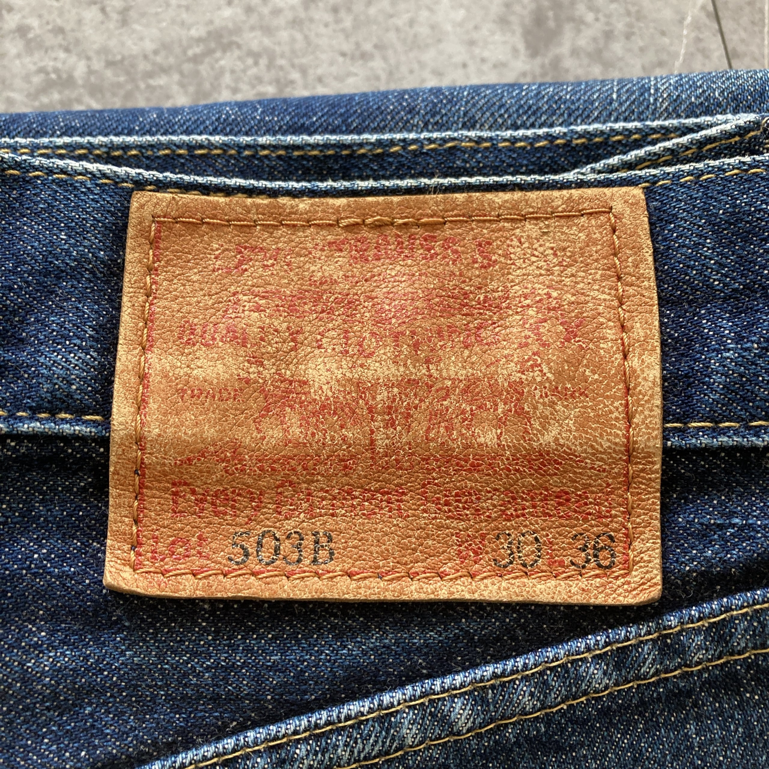 W30 L36】90's Levis 503BXX リーバイス LVC 140周年 90年代製 裏