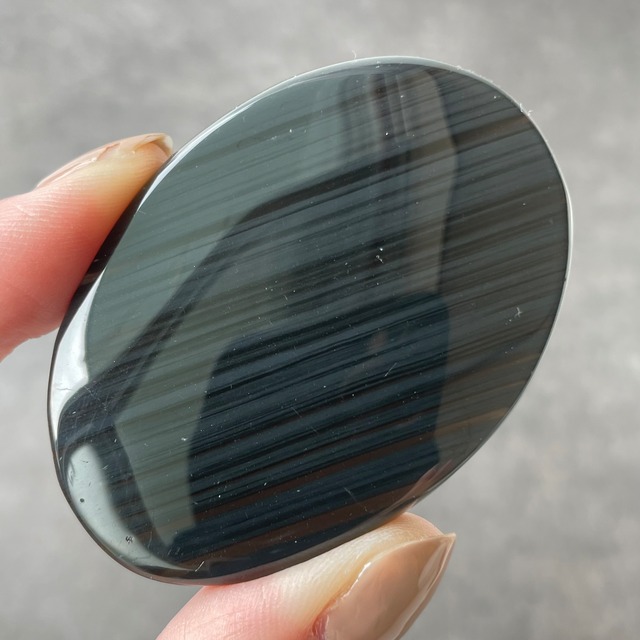 Midnight Obsidian ミッドナイトオブシディアン|palm パーム|天然石　パワーストーン　鉱物　gem stone