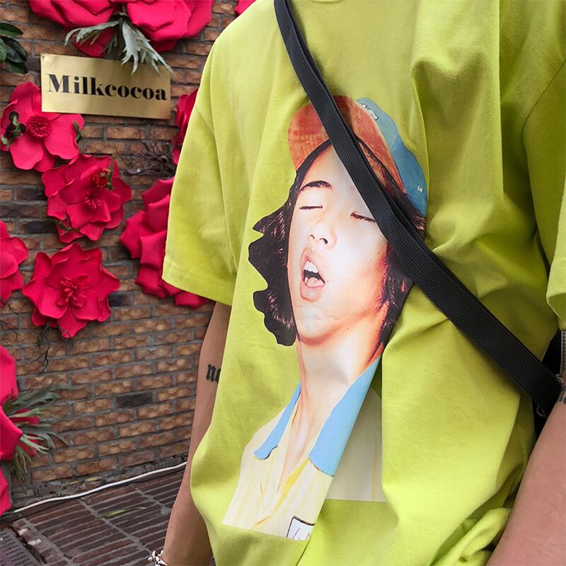 全1色 Tシャツ カットソー プリント カジュアル おしゃれ