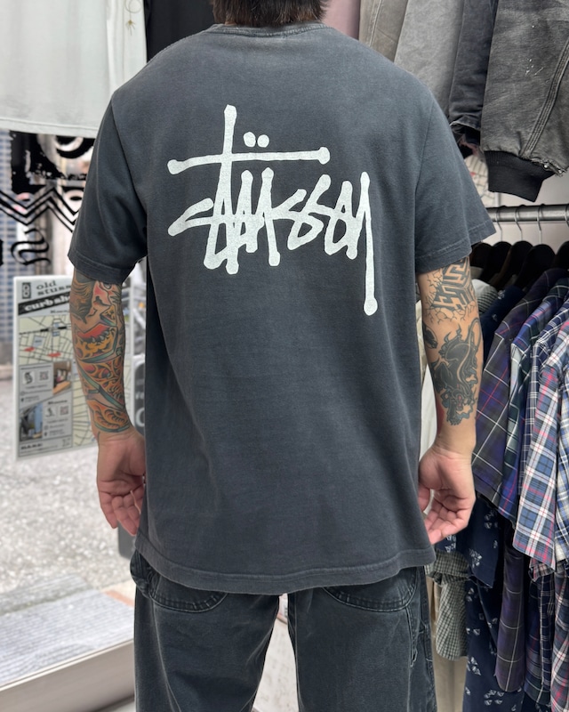 20’s stussy Shawn Font Logo Design Tee 【Other Side店】