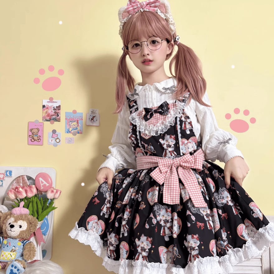 ロリータファッション通販 SEASONZ ゆめかわ ジャンパースカート