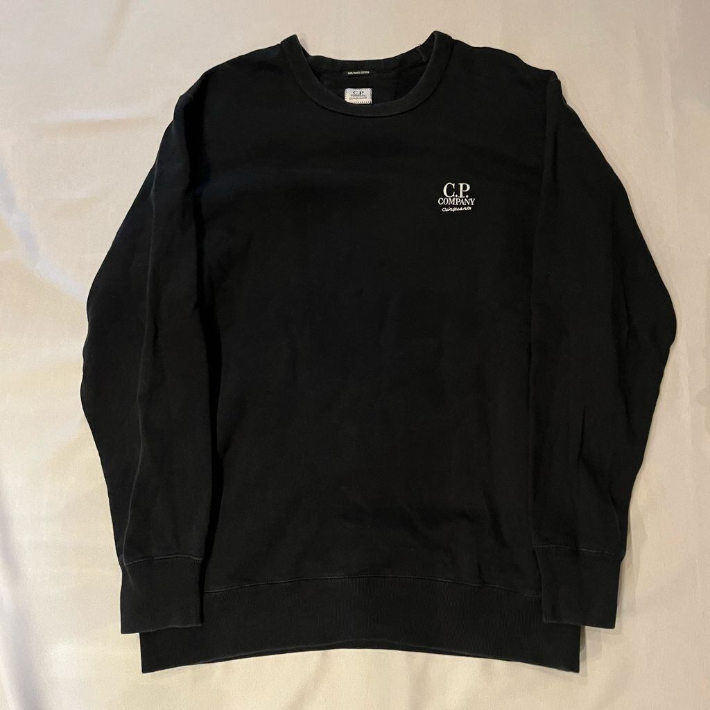スウェット・トレーナー CP COMPANY COTTON CREWNECK SWEATSHIRT C.P.COMPANY. シーピーカンパニー Cotton Cinquanta Sweatshirt