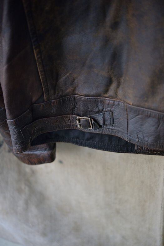 's Vintage U.S. Horse hide leather sports jacket   EXTRA'S