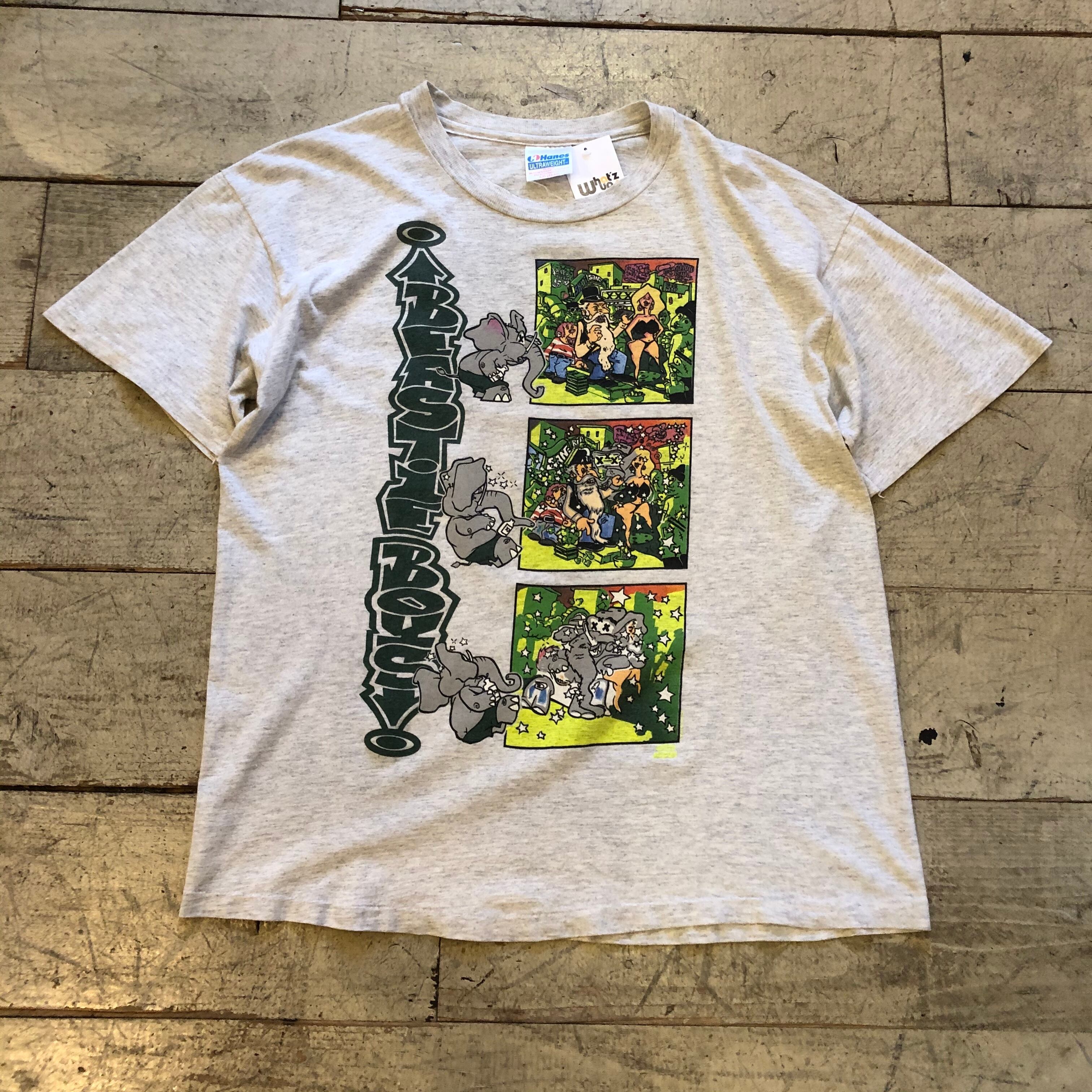 90s BEASTIE BOYS 長袖Tシャツ L NIRVANA-