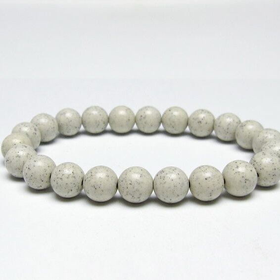 北投石 ブレスレット 9mm 一点物 メール便可 111-50253