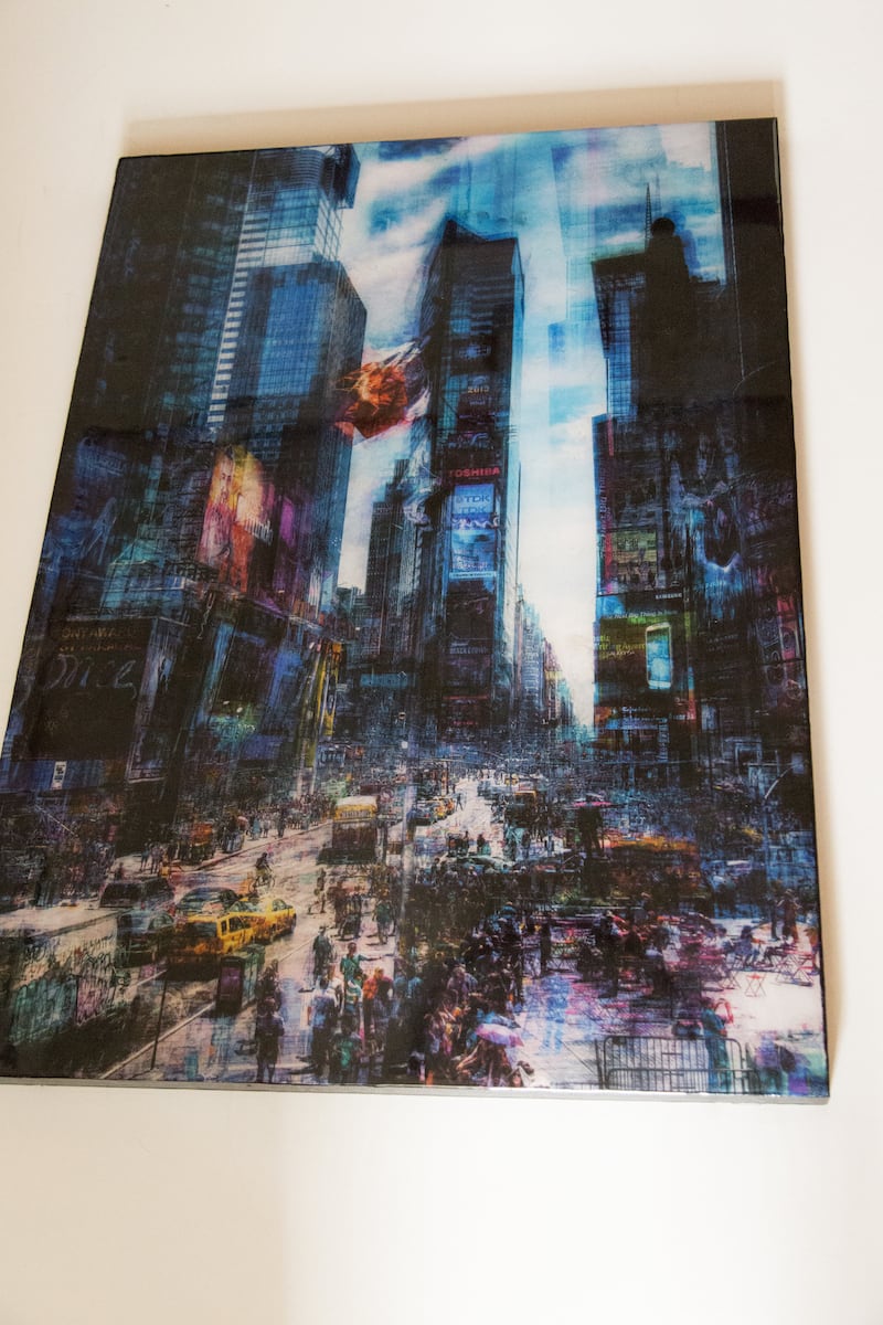New York, Times square / ニューヨーク タイムズスクエアの現代アート