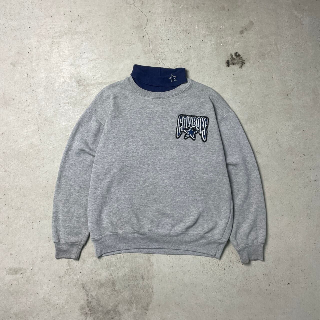 90年代 USA製 NFL ダラス・カウボーイズ スウェットシャツ ロゴ