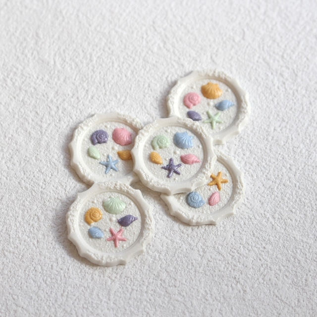 【SELECT】Wax Seal Stamp│Antique shell