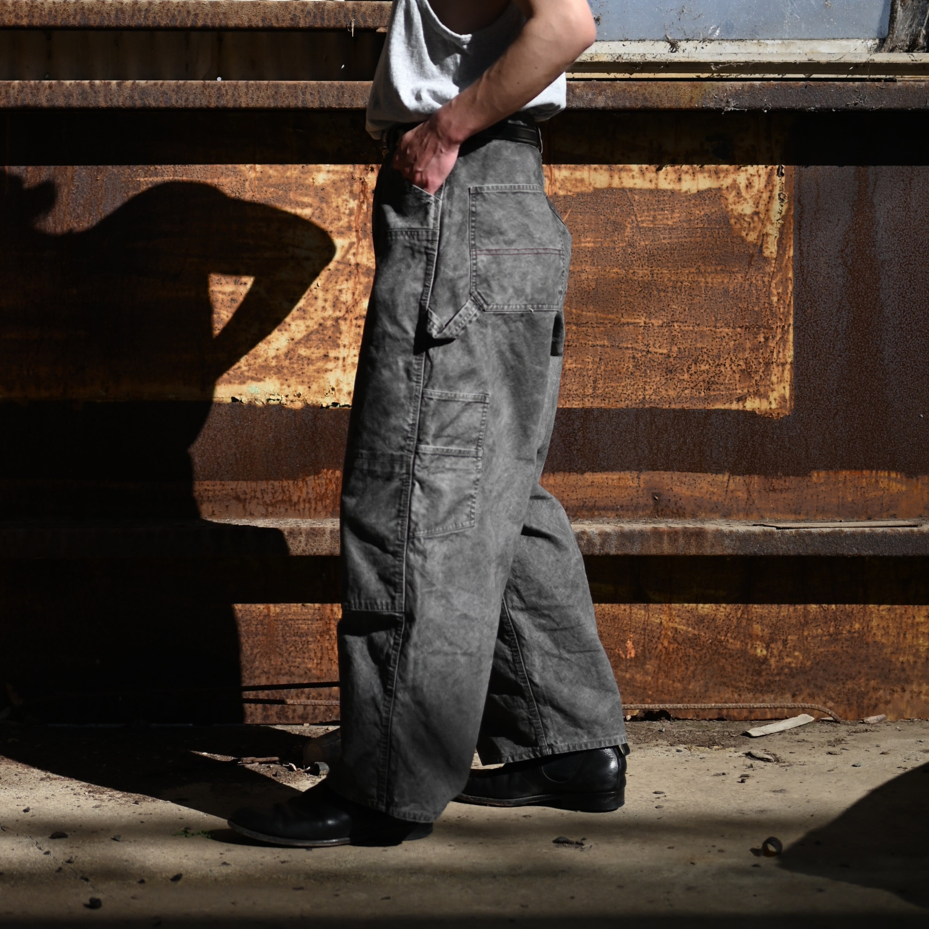 ANACHRONORM / PIGMENT DYED DUCK PAINTER PANTS | GANKO