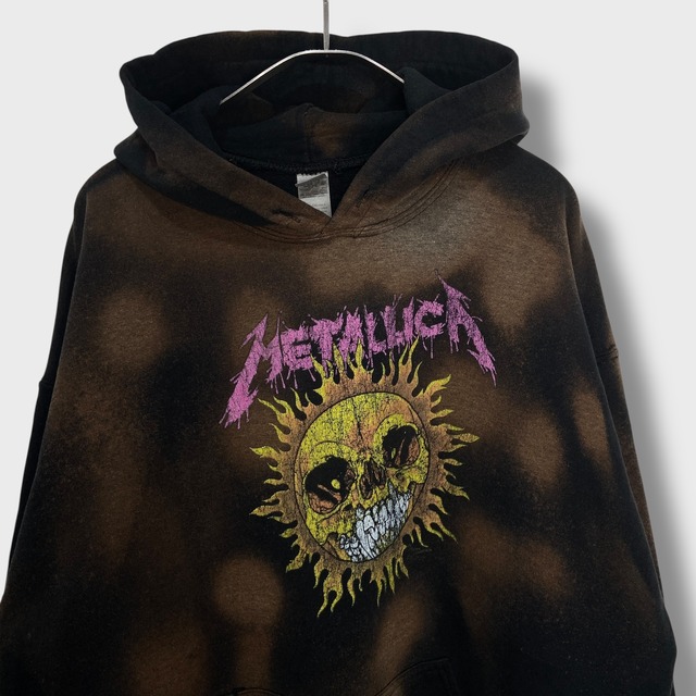 METALLICA メタリカ スウェットパーカー ブリーチ XL パスヘッド 黒