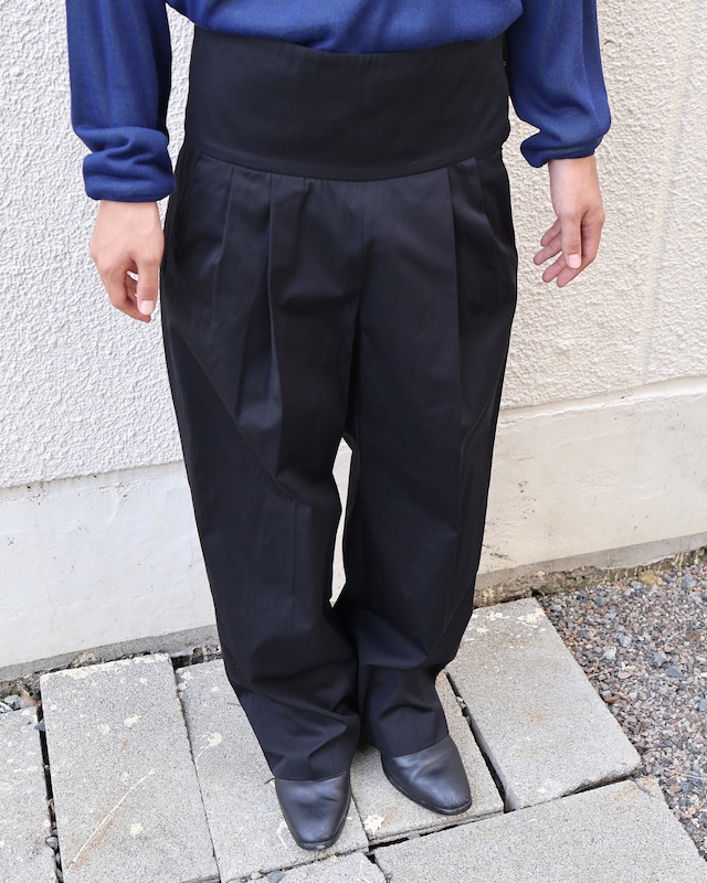 【DRIES VAN NOTEN】waist detail trousers