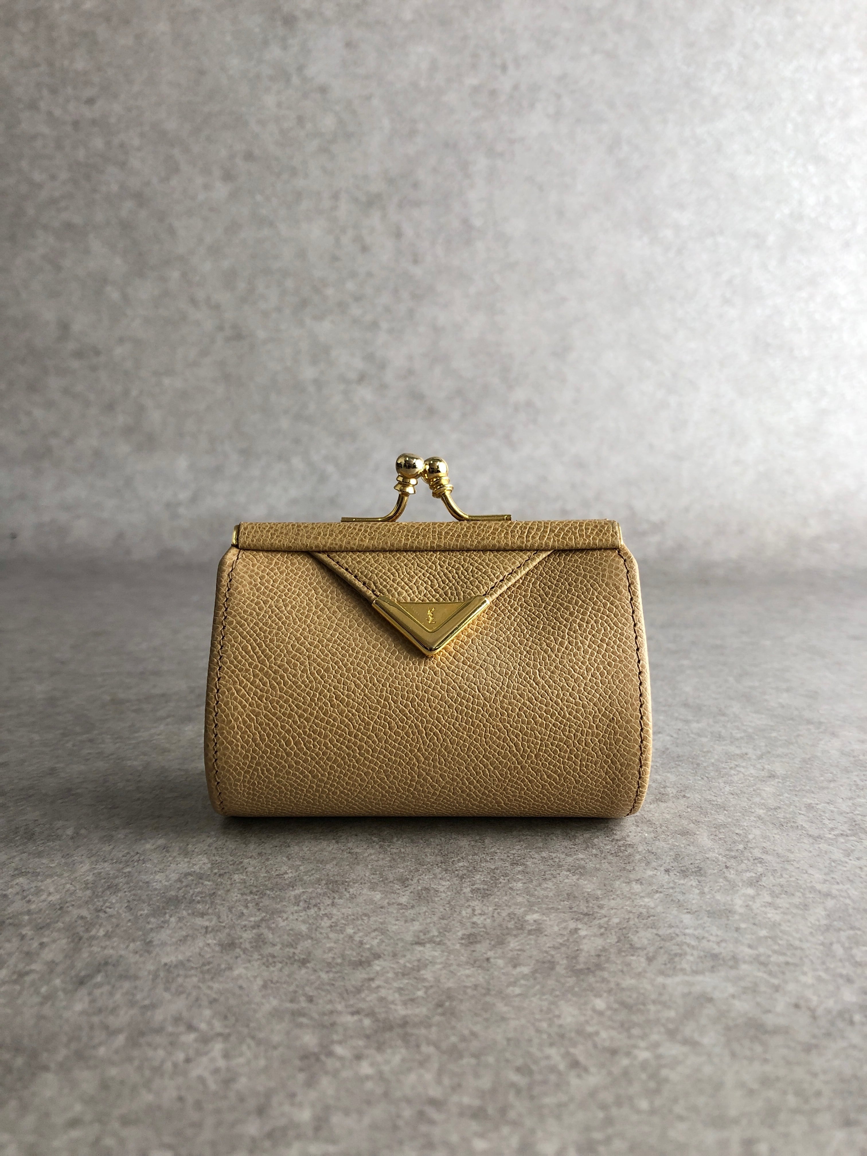 HERMES エルメス コインケース ブラウン レザー ルヴァンキャトル