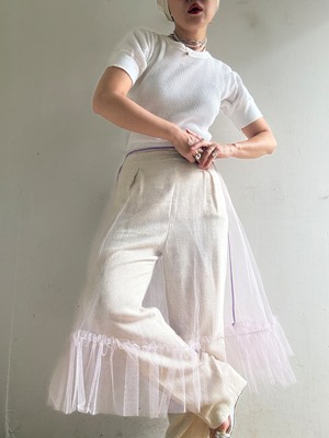1960s Vintage Tulle Skirt By Carny Couture