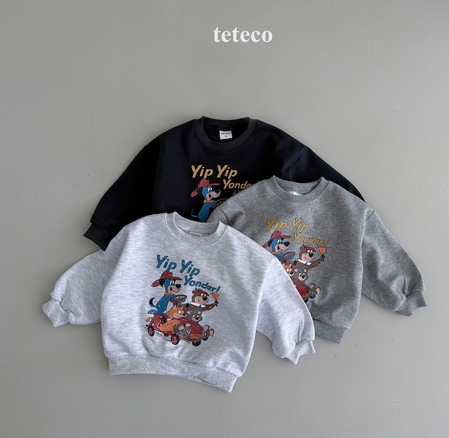 【取寄】teteco ビンテージMTM｜秋服｜韓国子供服｜ 26/AT