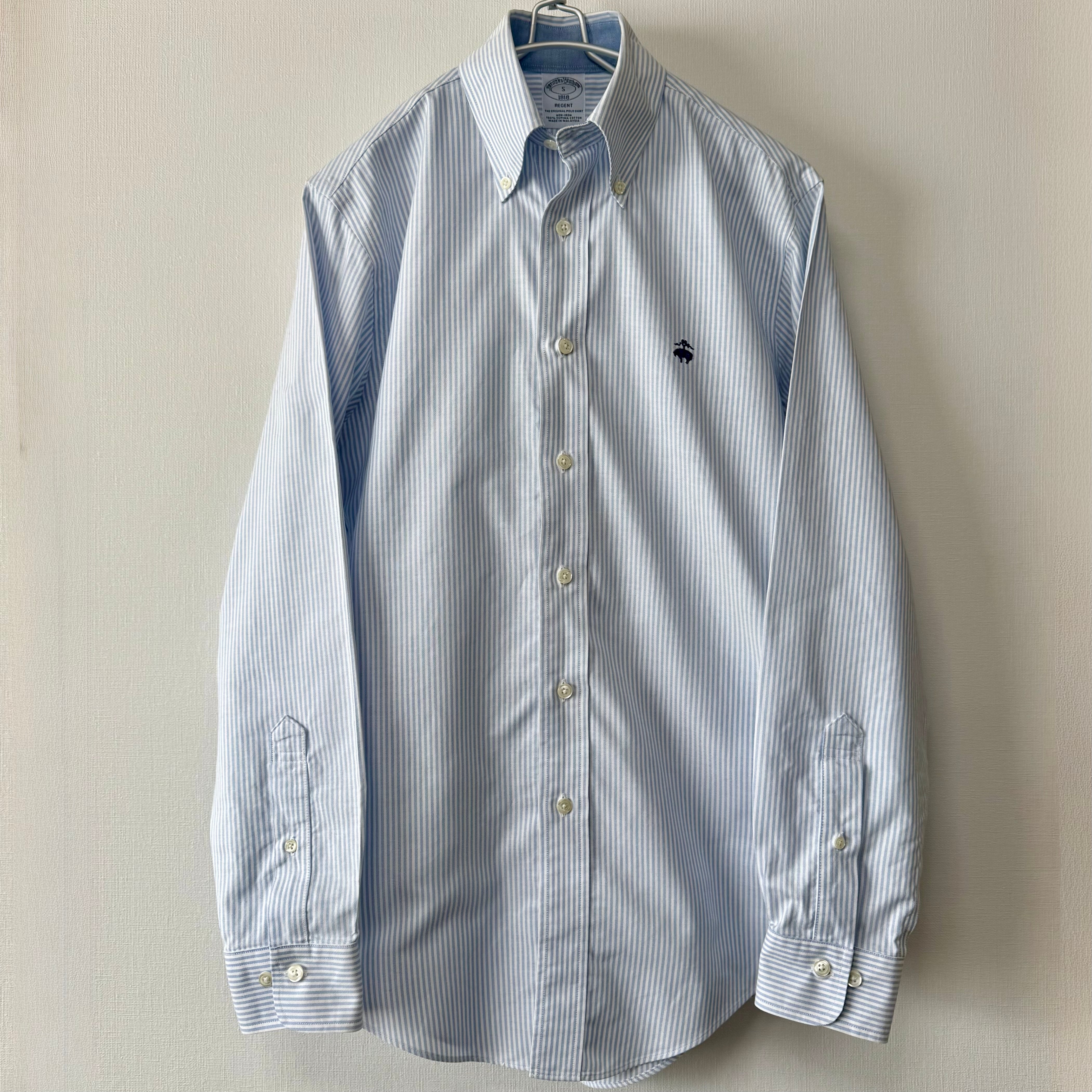 Brooks Brothers キャンディストライプ オックスフォードボタンダウン