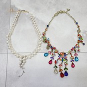 ベリーダンス 小物 まとめ売り 全13点 セット ファンベール バングル ピアス ネックレス ブレスレット アクセサリー 練習 レッスン ステージ イベント かわいい キラキラ ブルー系 ブラック系 ピンク系 オレンジ系 ゴールド系 シルバー系