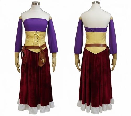 K5167　ドラゴンクエスト８　ゼシカ　コスプレ衣装　cosplay　コスチューム