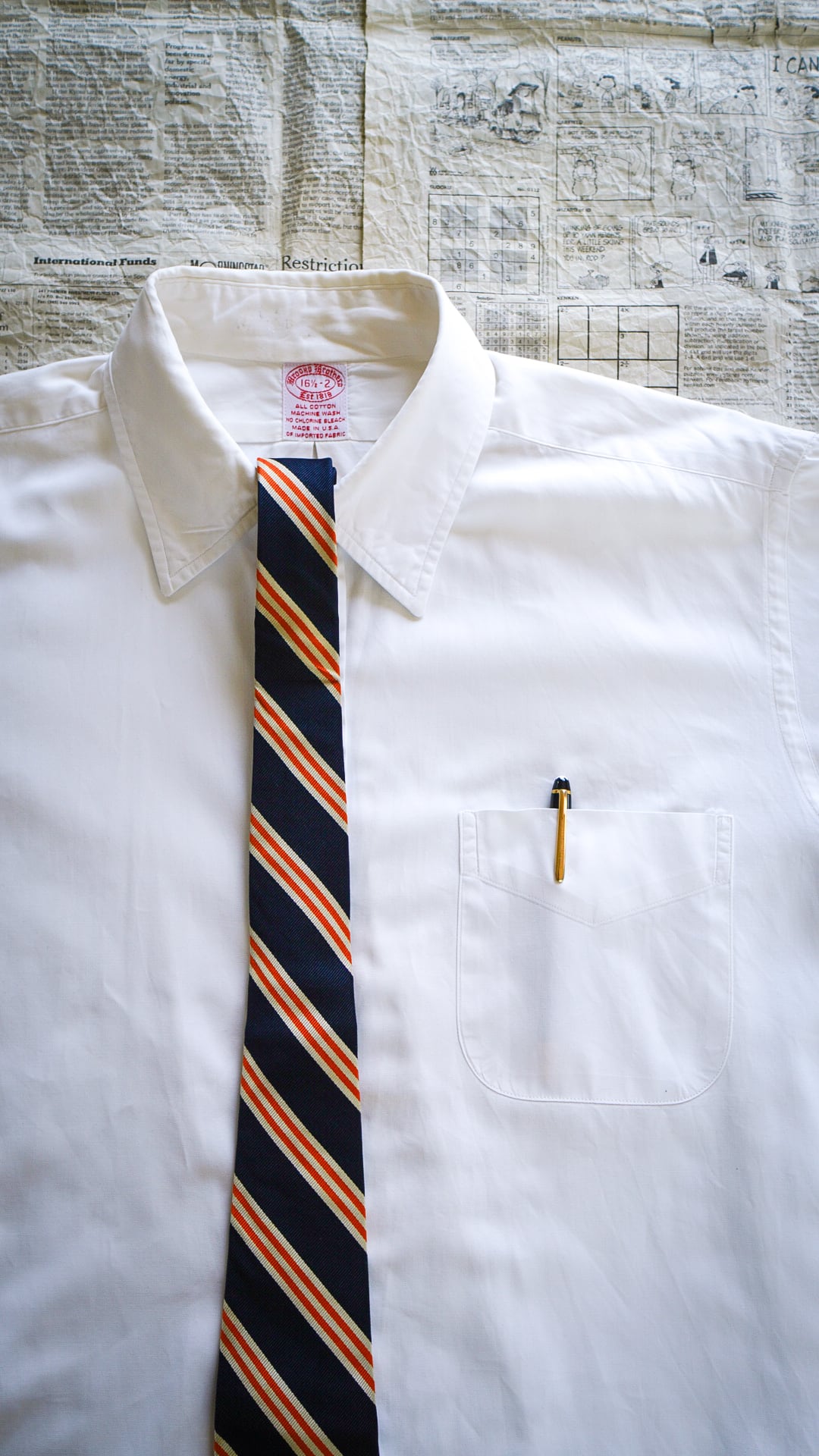 1960s】BROOKS BROTHERS ブルックスブラザーズ レップタイ 《黒タグ
