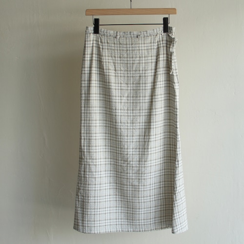 JOICEADDED【 womens 】 Checked fabric skirt