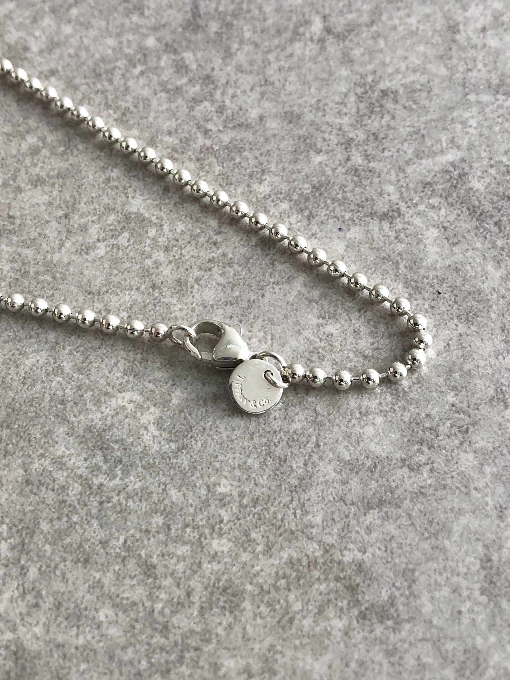 Tiffany & Co. ティファニー ネックレス シルバー リターントゥ 925