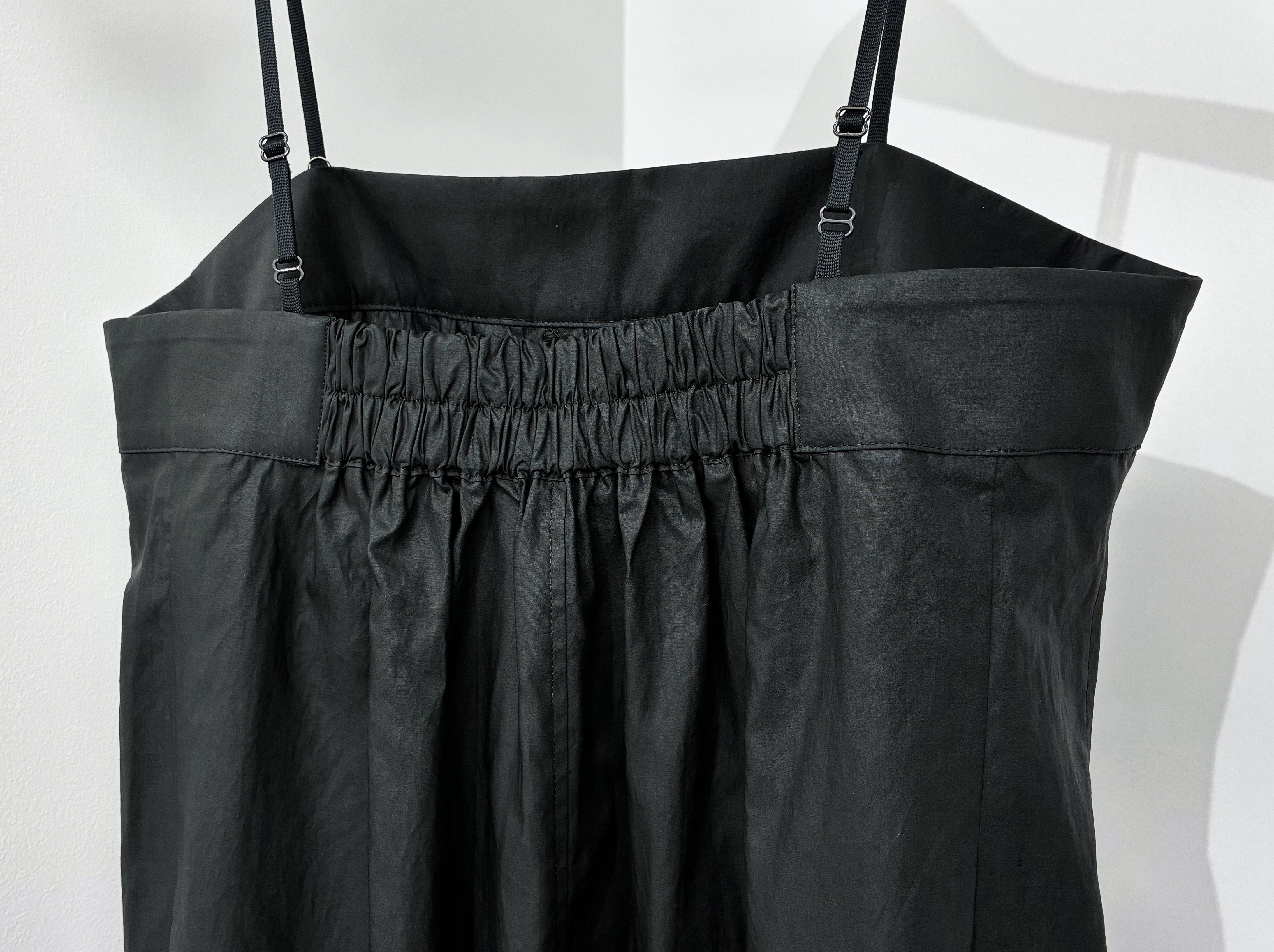 TENNE HANDCRAFTED MODERN New Shirring all-in-on / Black | doodle