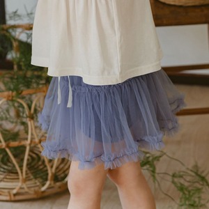 夏メッシュレギンス付きスカート