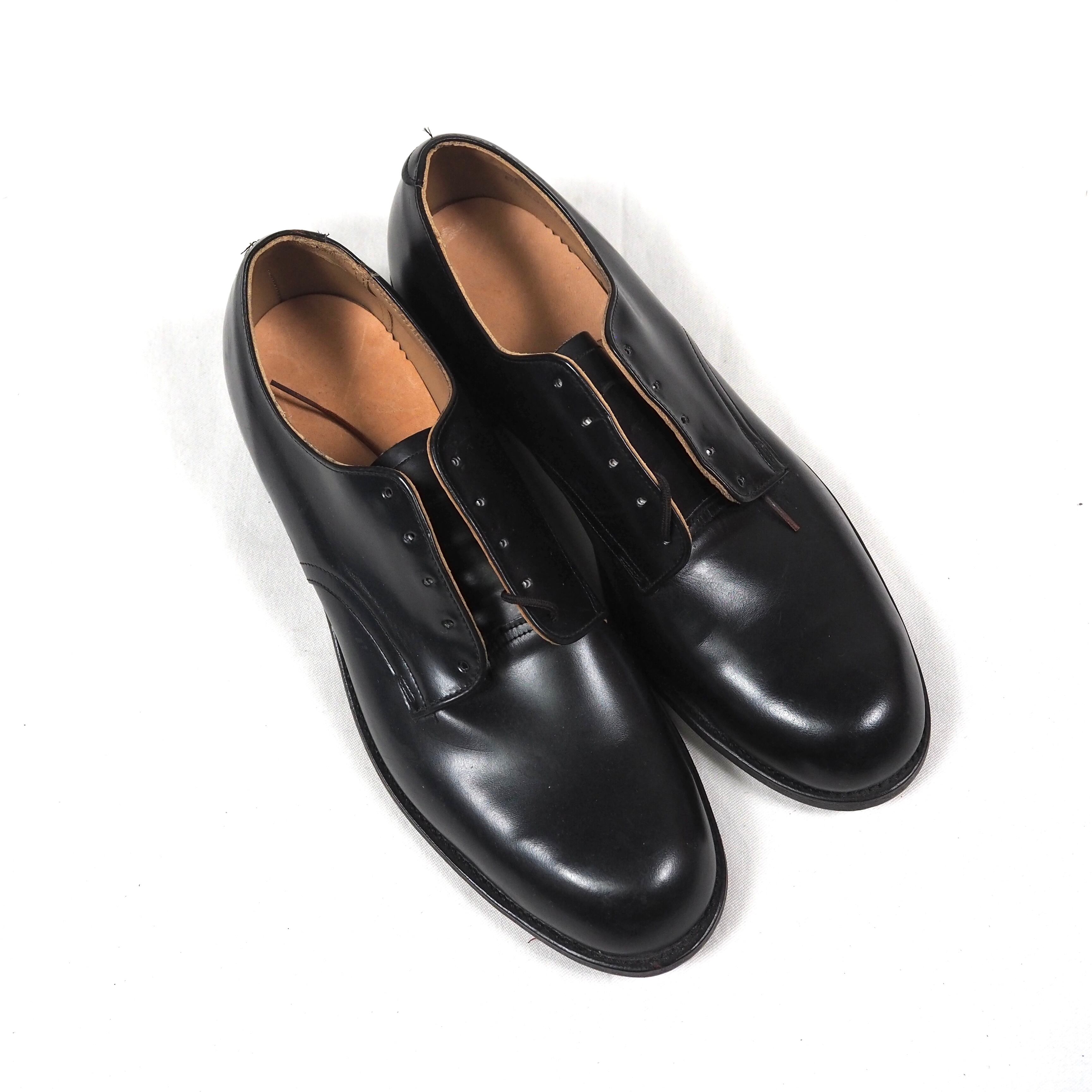 NOS】70's U.S.NAVY oxford leather service shoes 9.5N D.J.