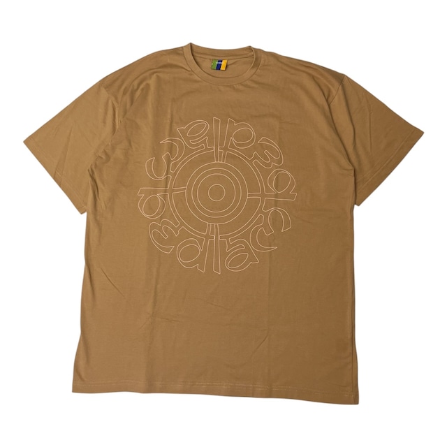 【Bedlam】Target Outline Tee(KHAKI) 〈国内送料無料〉