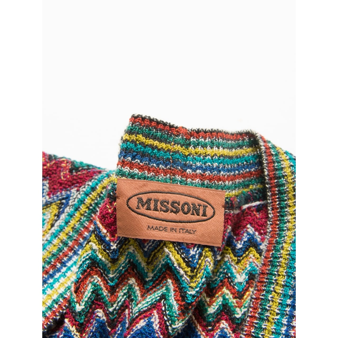 MISSONI】Made in Italy ziigzag knit cardigan（ミッソーニ