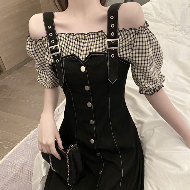 地雷系オフショルワンピ Sugardrug シュガードラッグ 量産型系セレクトショップ通販