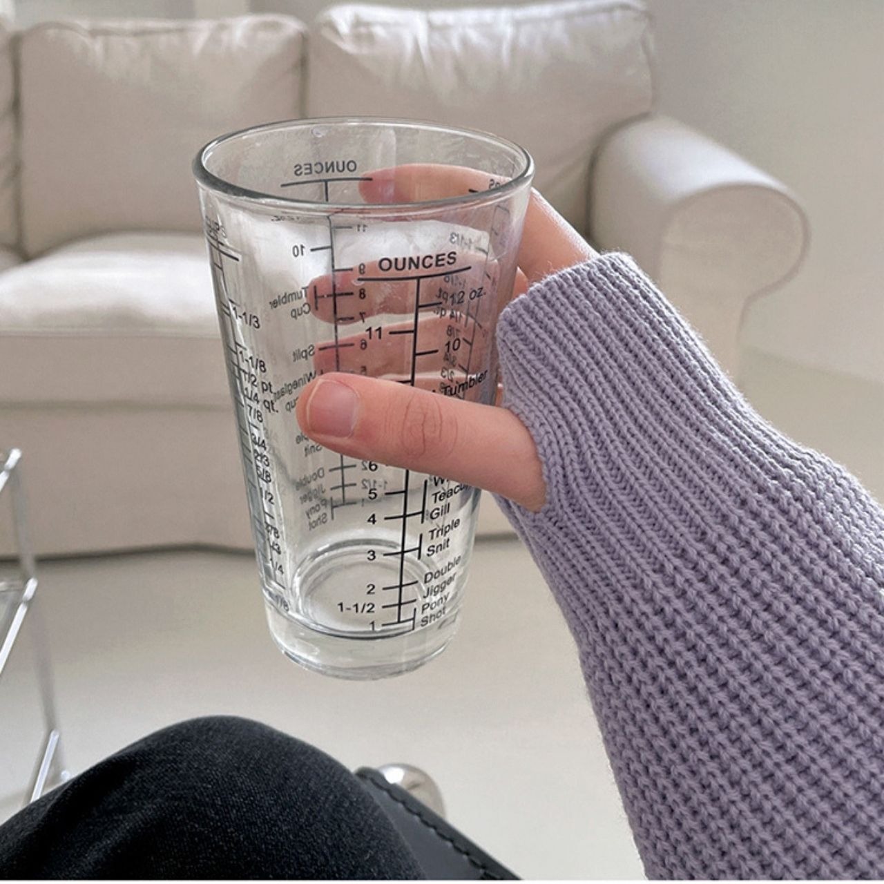 サイドスリットラウンドネックニット　MT0080384