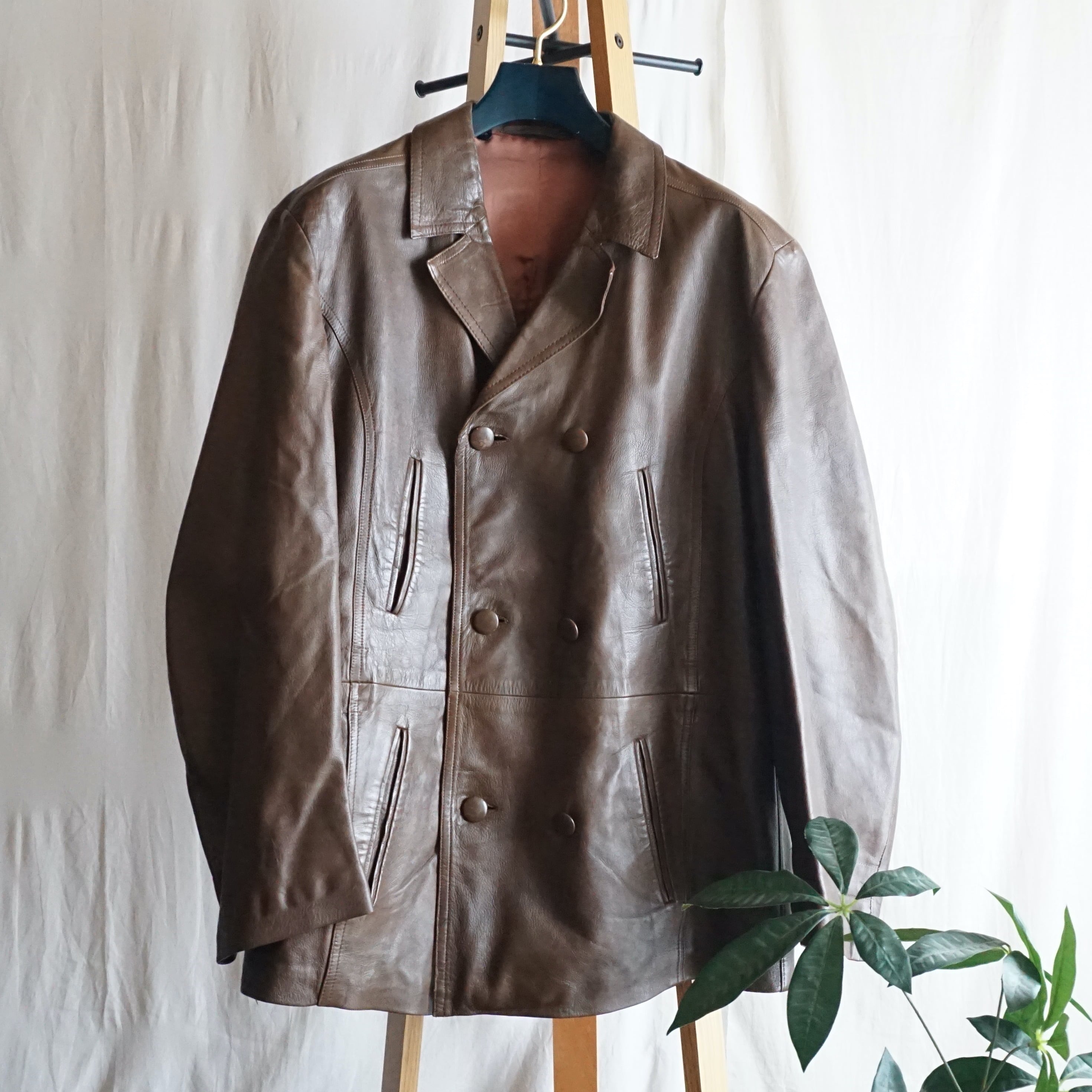 フィンランド レザージャケット 70's Finland [C2643] | 古着屋