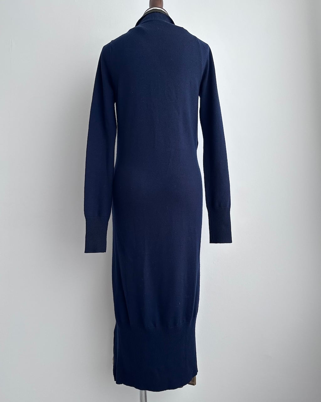 sacai SUITING MIX LAYERED KNIT DRESS | dear closet