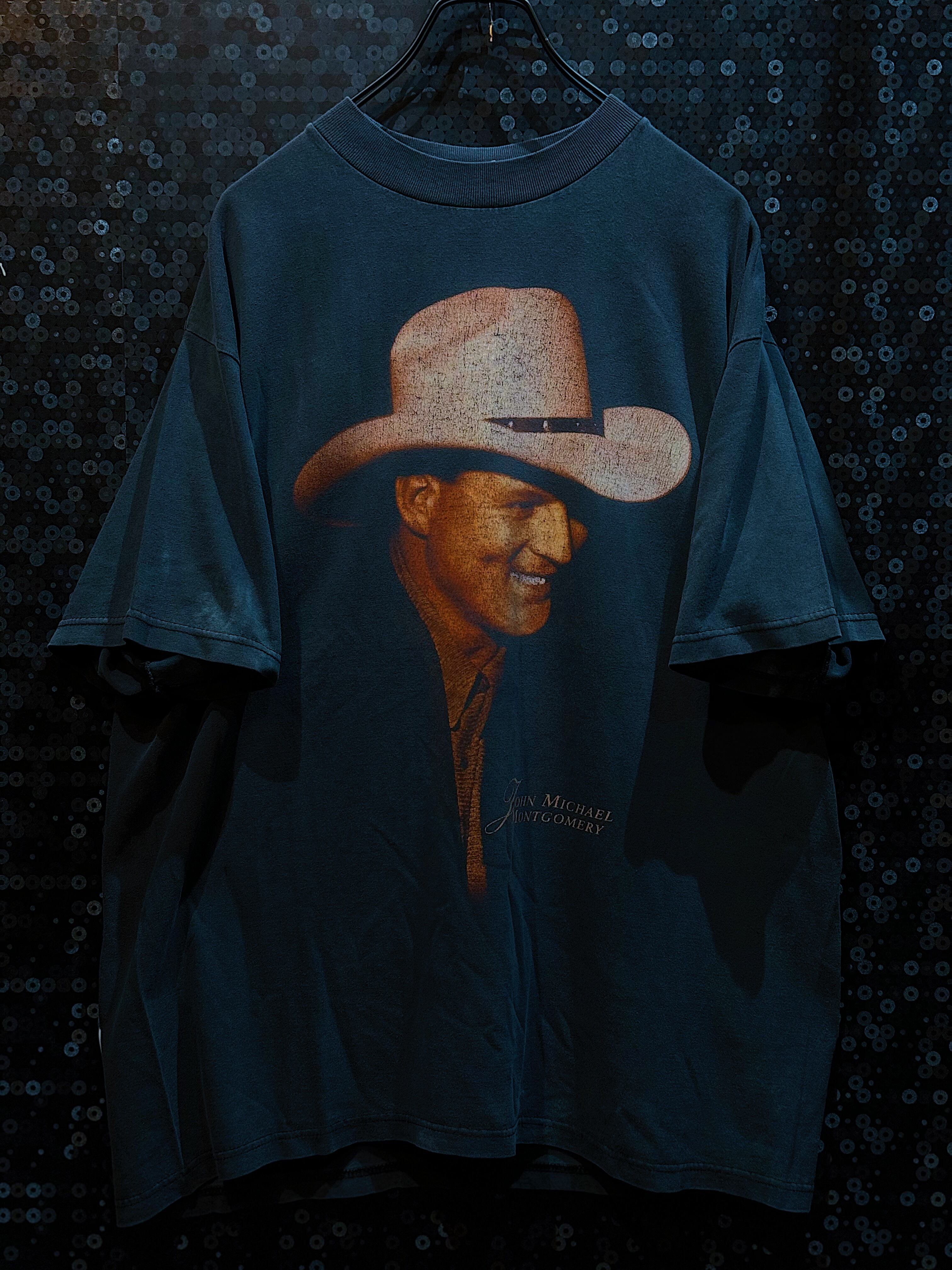 【ÆIEM】"John Michael Montgomery"vintage "What I Do The Best"album official T-shirt