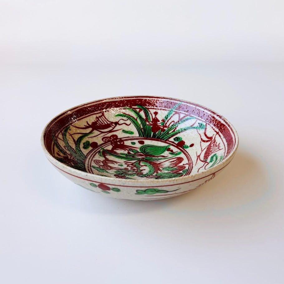 素晴らしき細密画① 伊万里焼 染付 唐草 唐子 紗彩形文 六角猪口 向付 10客 素晴らしき細密画① 伊万里焼 染付 唐草 唐子 紗彩形文 六角猪口