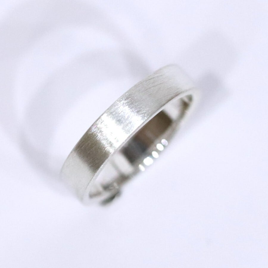 SVリング】幅広平_ノーマル | Somm Jewelry【ソムジュエリー】