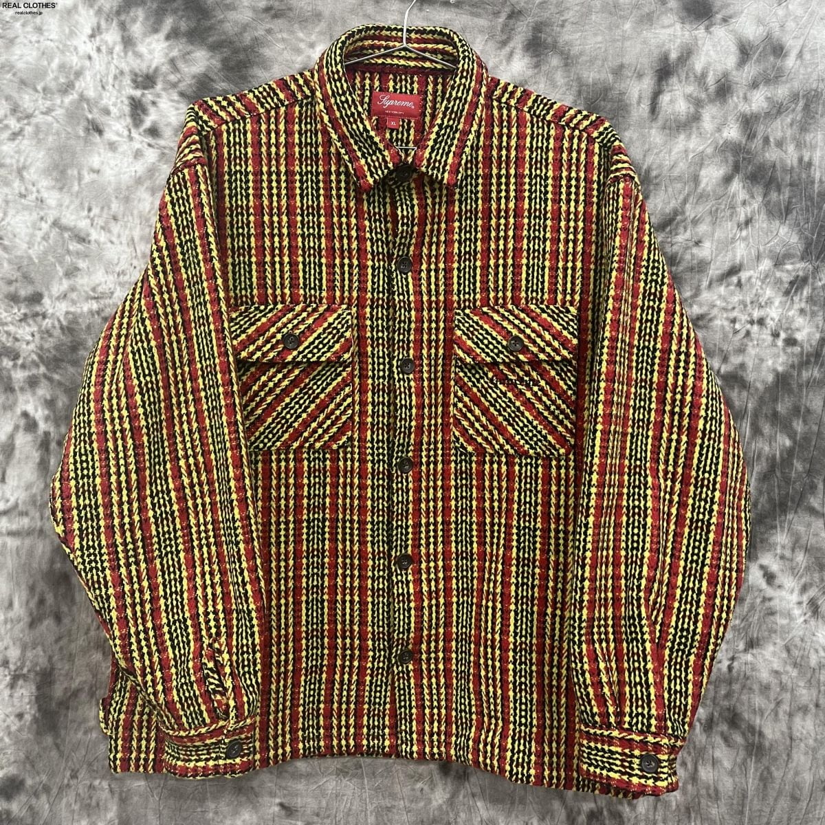 シュプリーム  22AW  Heavy Flannel Shirt ヘビーフランネル長袖シャツ メンズ M