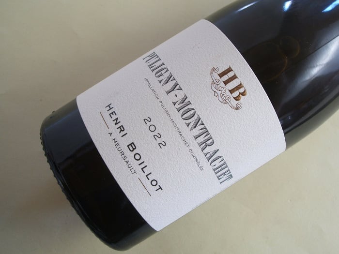 ピュリニー・モンラッシェ 2022年 アンリ・ボワイヨ | 【ワイン専門