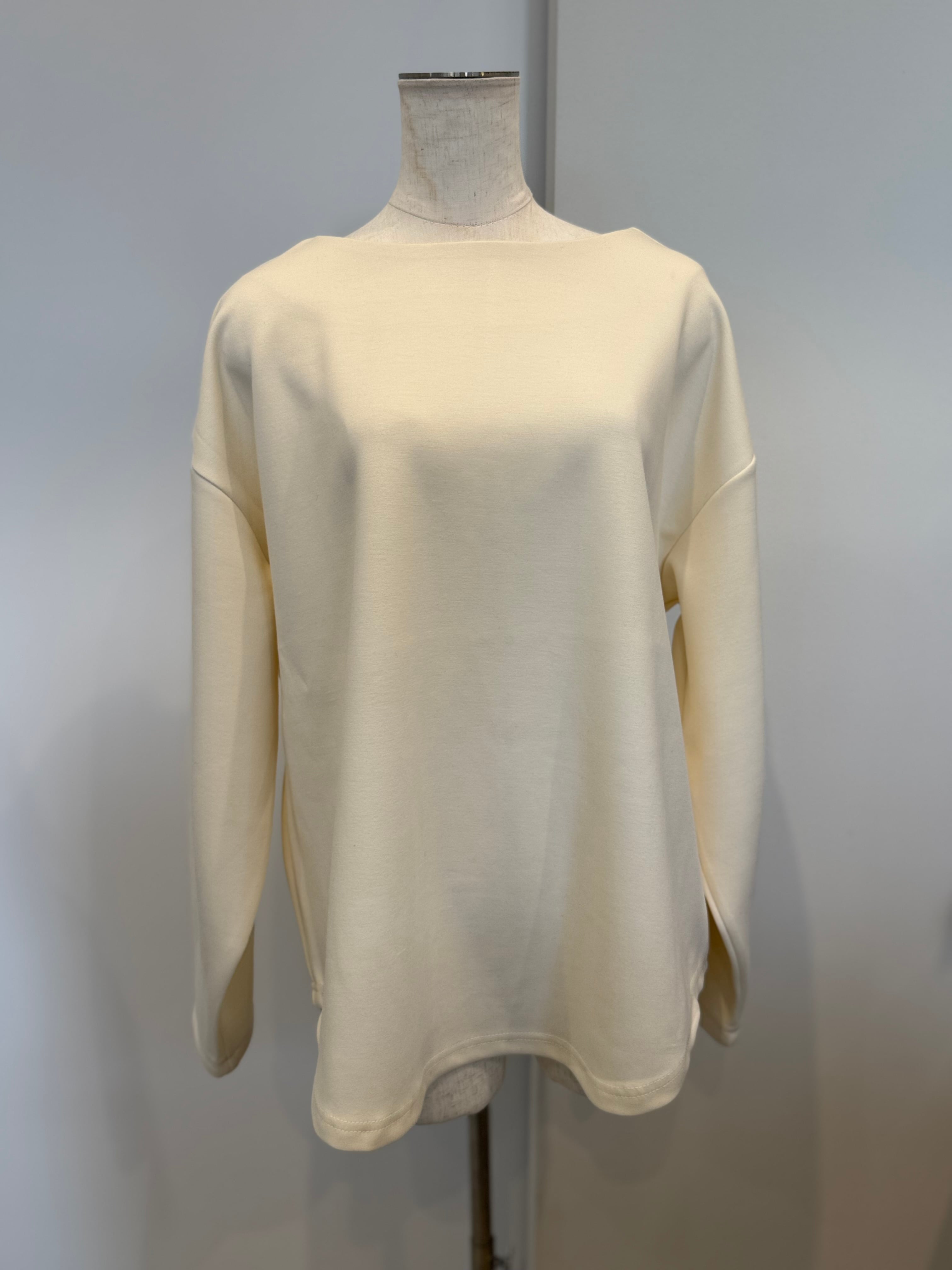 【SELECT】ダーツスリーブダンボールニットプルオーバー 45-0699