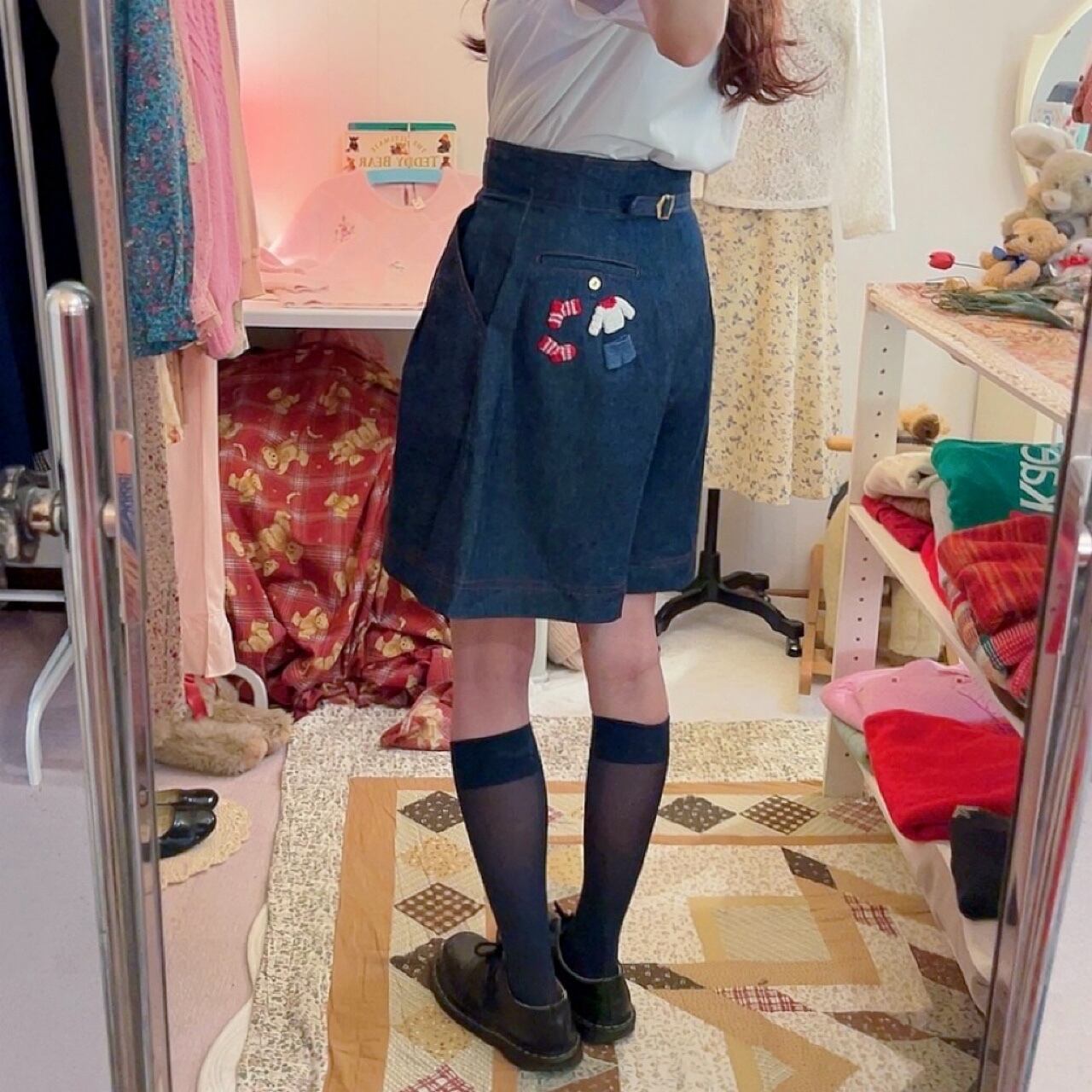 remake ✂︎ twinning with dwarf short pants