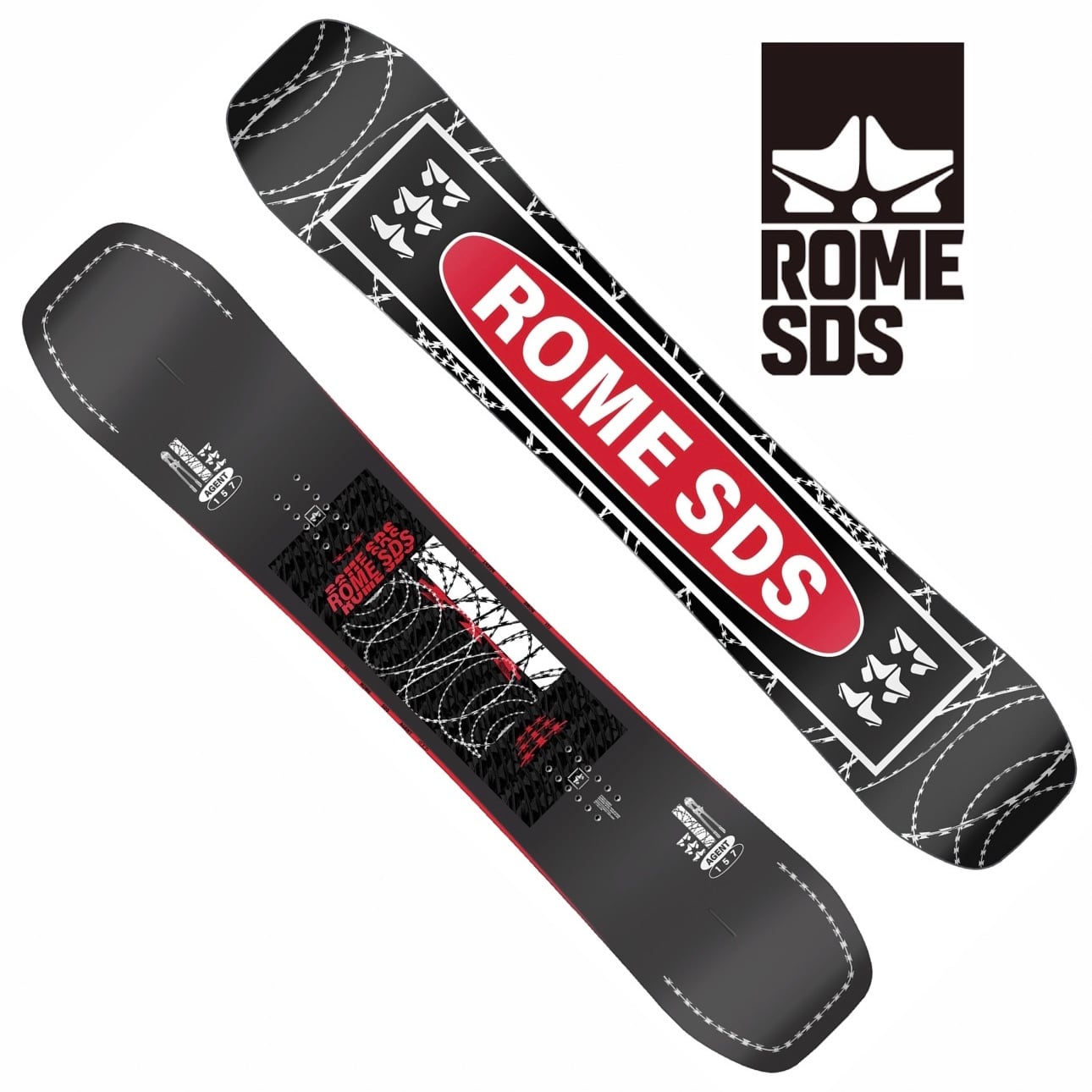 ROME SDS AGENT ローム　エージェント　スノーボード　オールラウンド