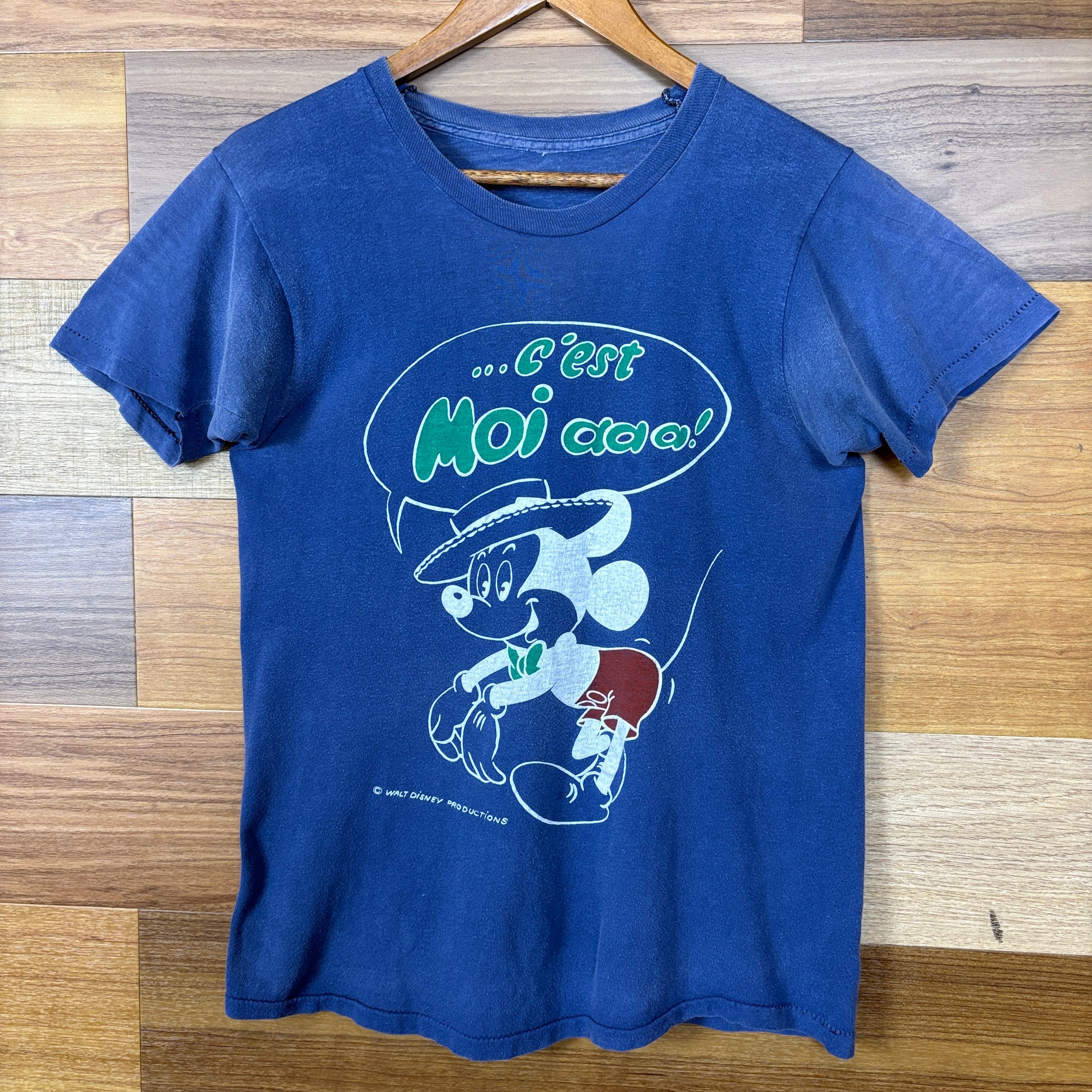 USA製 70s Champion チャンピオン バータグ メッセージ T-sh Tシャツ