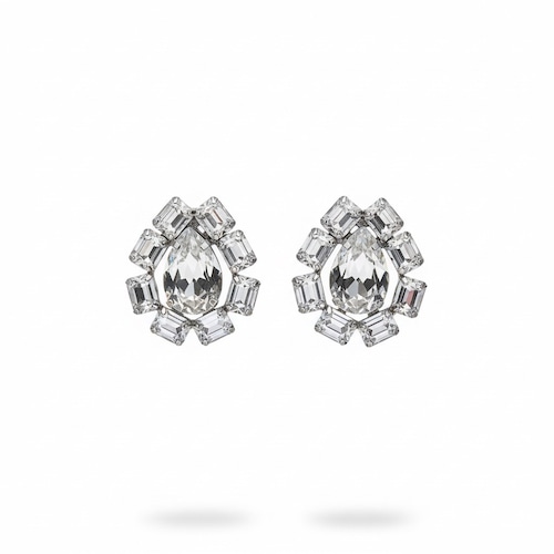 【Rental】デザインビジューイヤリング 画像