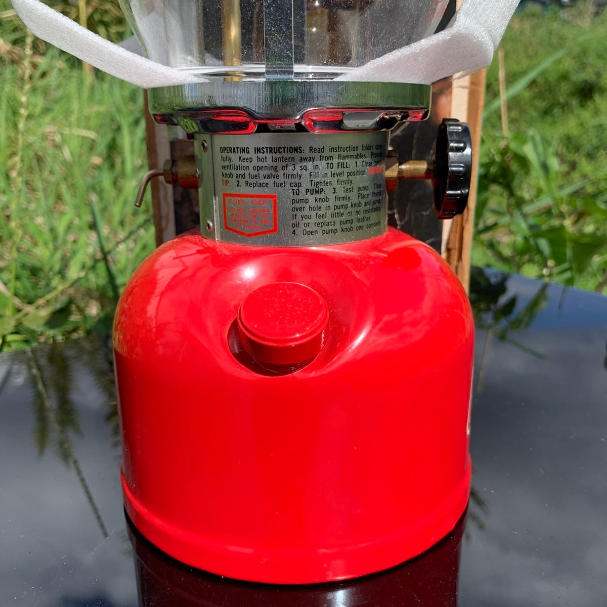 【ほぼ新品】コールマン 200A ガソリンランタン ホワイトボーダー 1979/5 | Oldman’s lantern powered by BASE