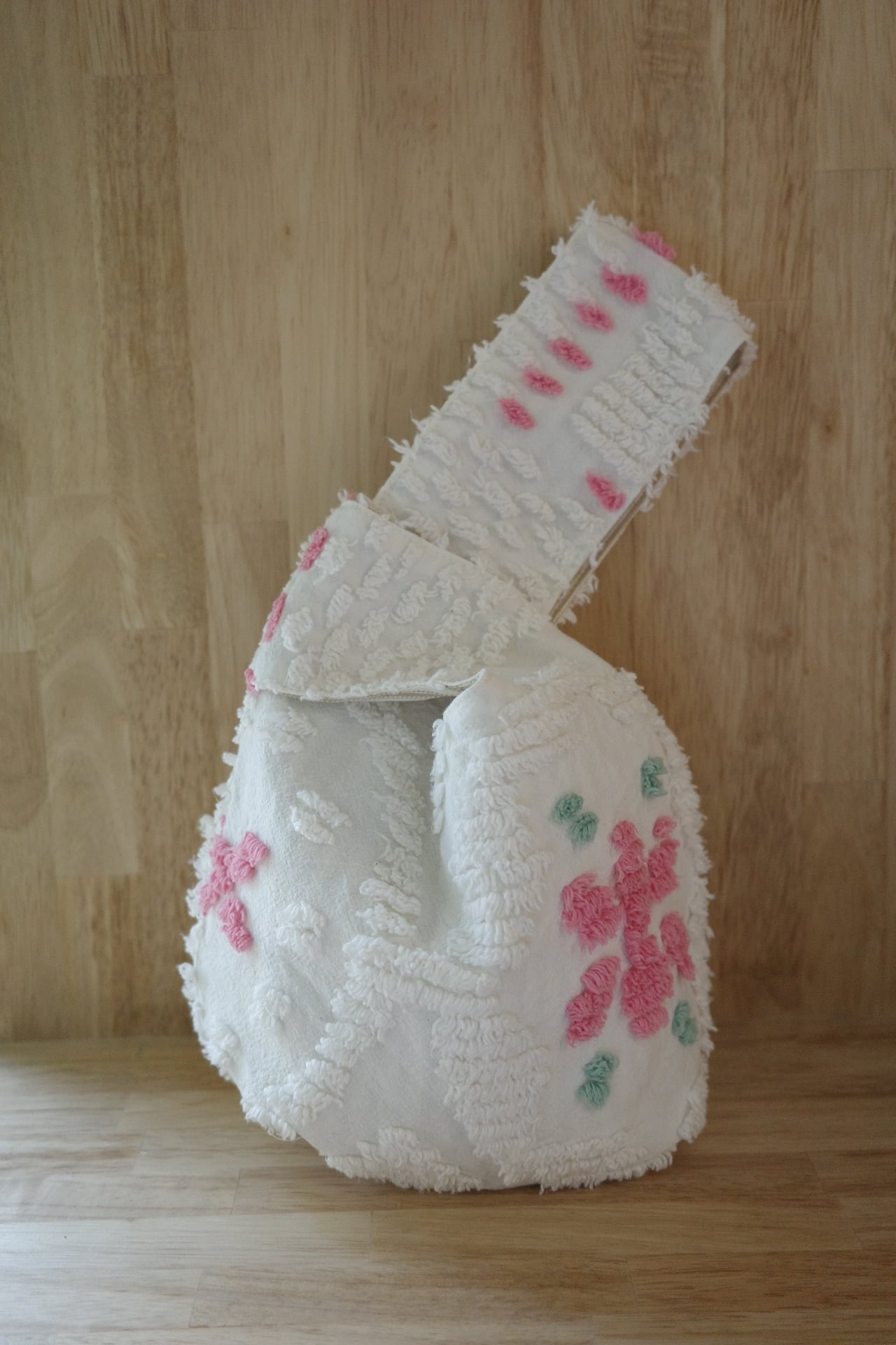 Handmade knot bag
