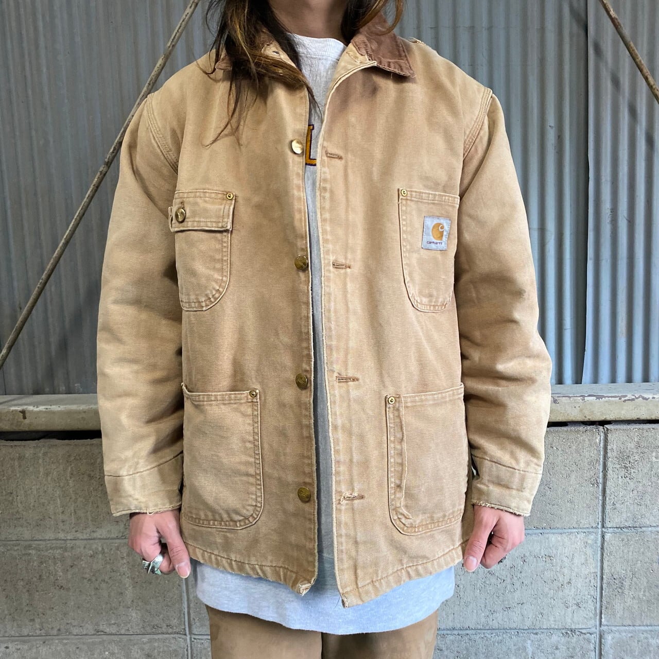 日本国内配送 カーハート carhartt ミシガンチョアコート カバーオール