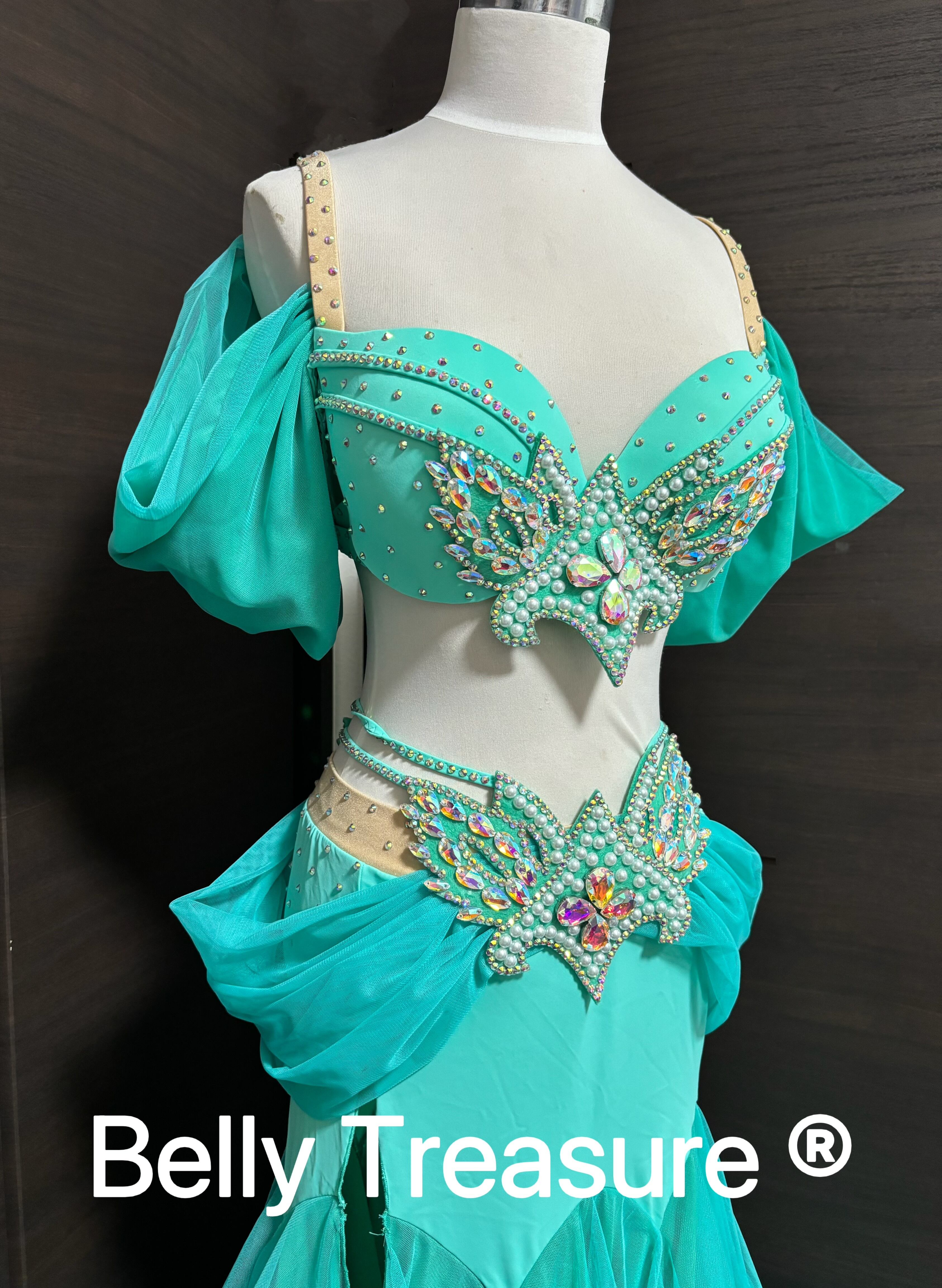 ベリーダンス オーダーメイド衣装 YWQQY057 | Belly Treasure®︎