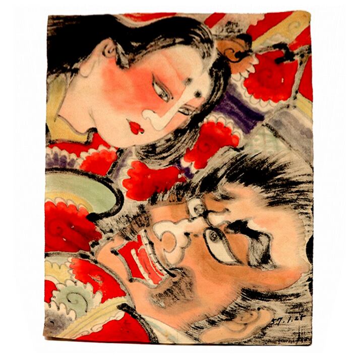 津軽凧絵・ねぷた・ねぶた・No.200118-107・梱包サイズ60 | リサイクル